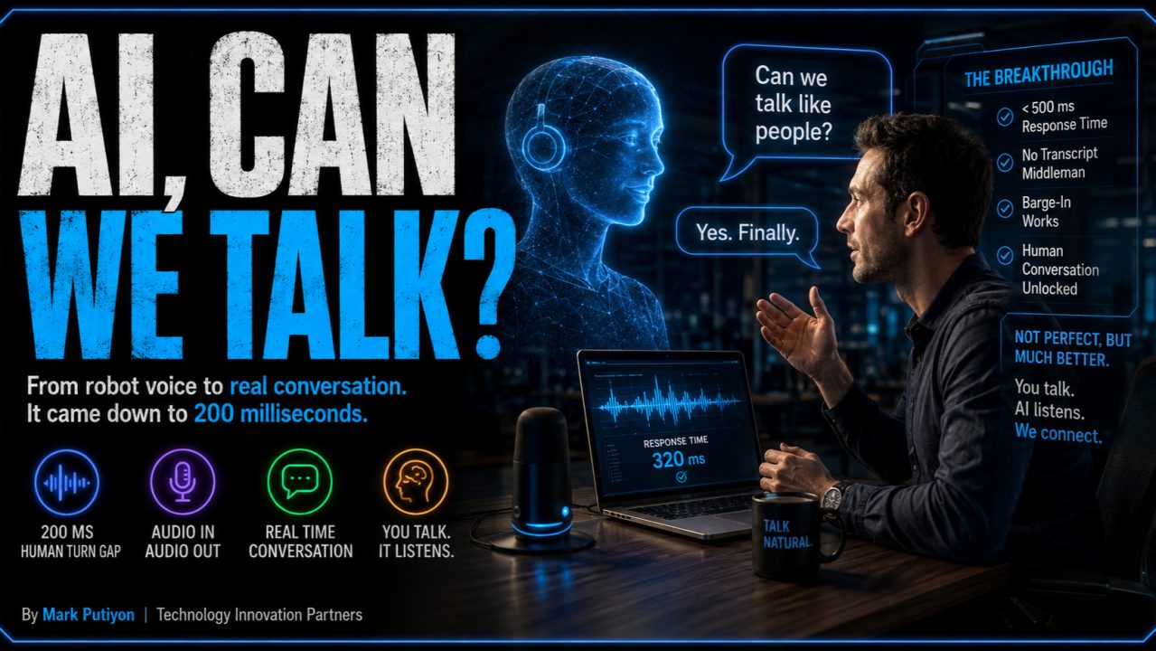 AI, Can We Talk?